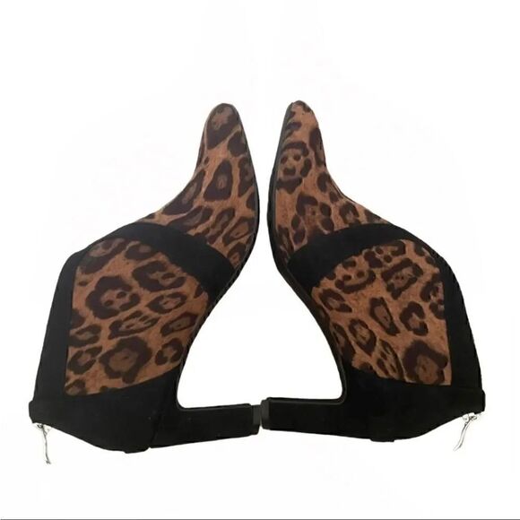 Life Stride  Leopard Print Women's Glamour Ankle Boots SZ 6.5 M - Picture 6 of 9